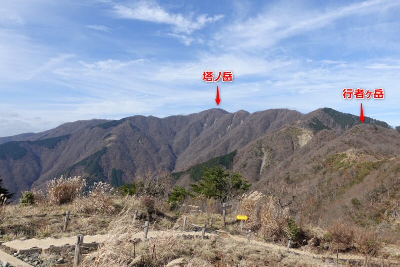 烏尾山の山頂から