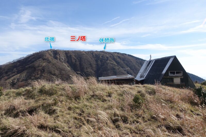 烏尾山の山頂から