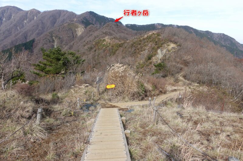 烏尾山~行者岳