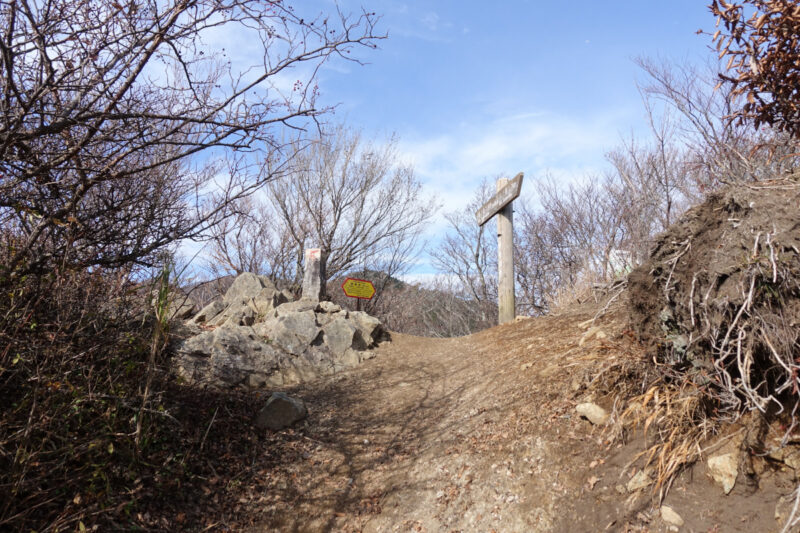 行者岳の山頂