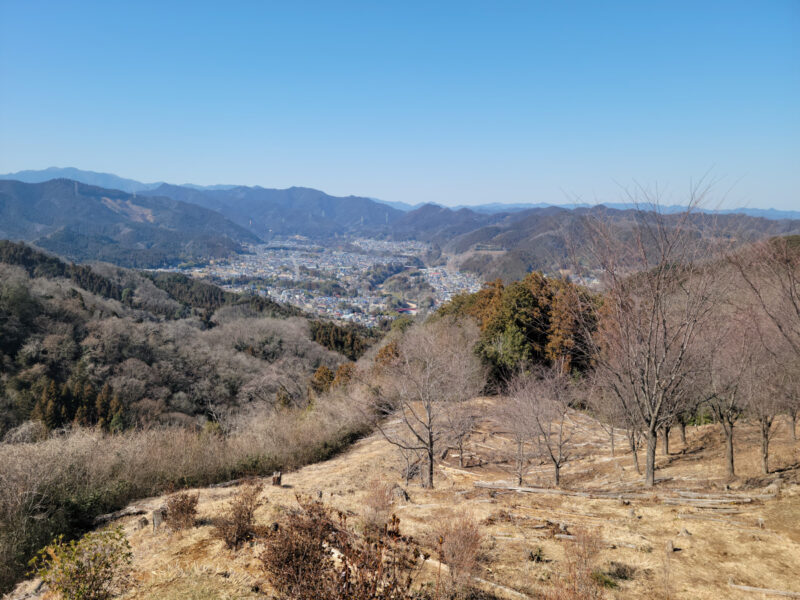赤ぼっこ山頂からの風景
