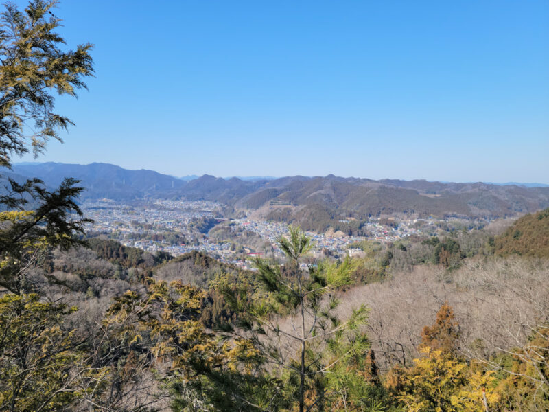 天狗岩からの眺め