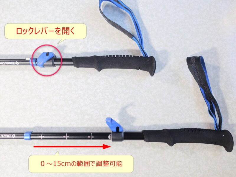 ディスタンスFLZの長さ調整方法