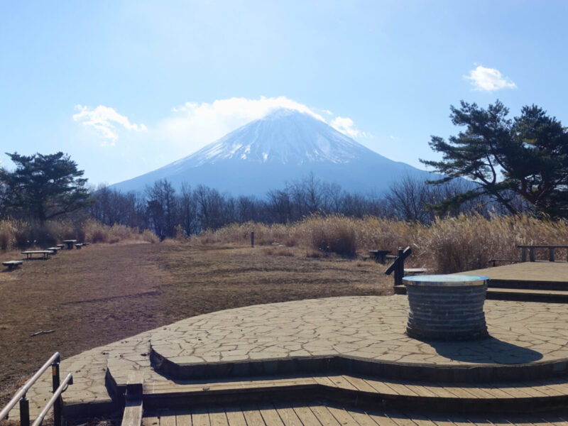 三湖台から望む富士山
