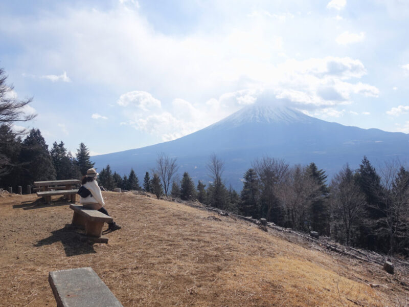 足和田山(五湖台)からの富士山
